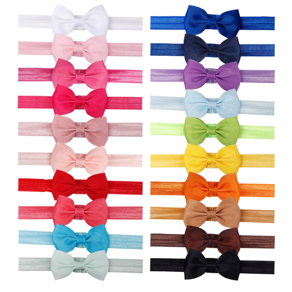Cute bow tie headband, DIY handmade hair accessories, Grosgrain ribbon hairband,