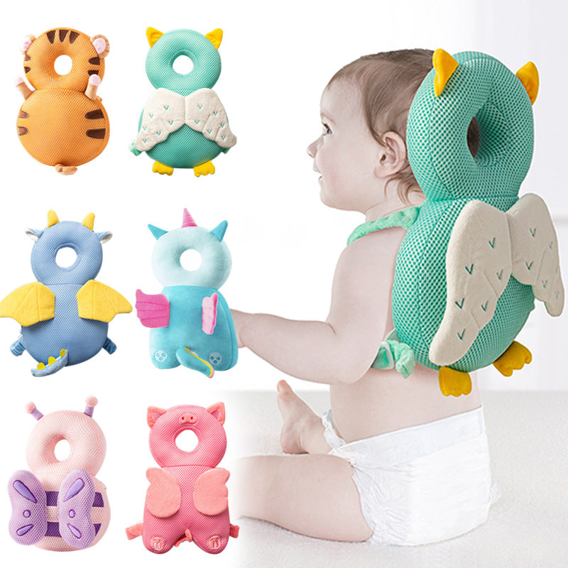 Anti-fall baby headrest, Infant head protection, Toddler safety headgear, Baby head cushion