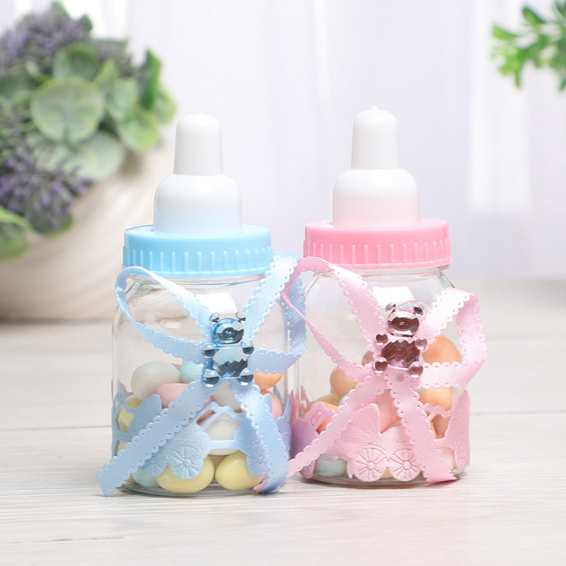 Little bear baby bottle, Bear-shaped baby bottle, Cute baby bottle, Infant feeding bottle